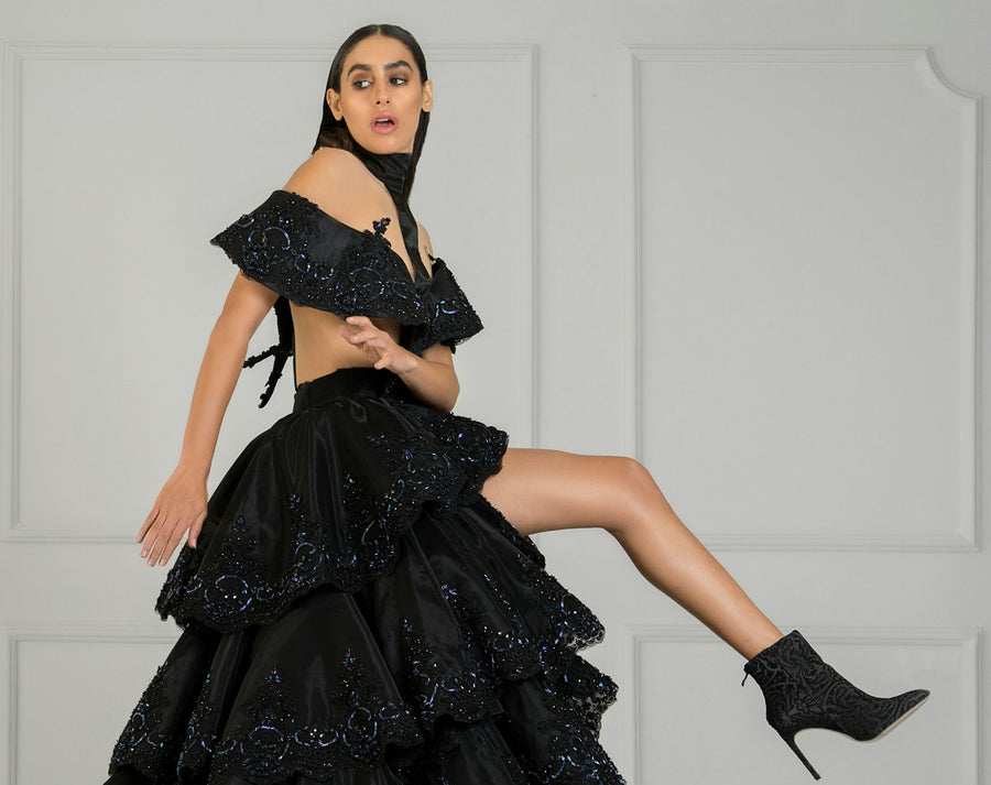 Robe Céleste – Black