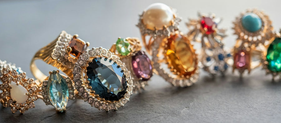 Bague Émeraude – Gold & green