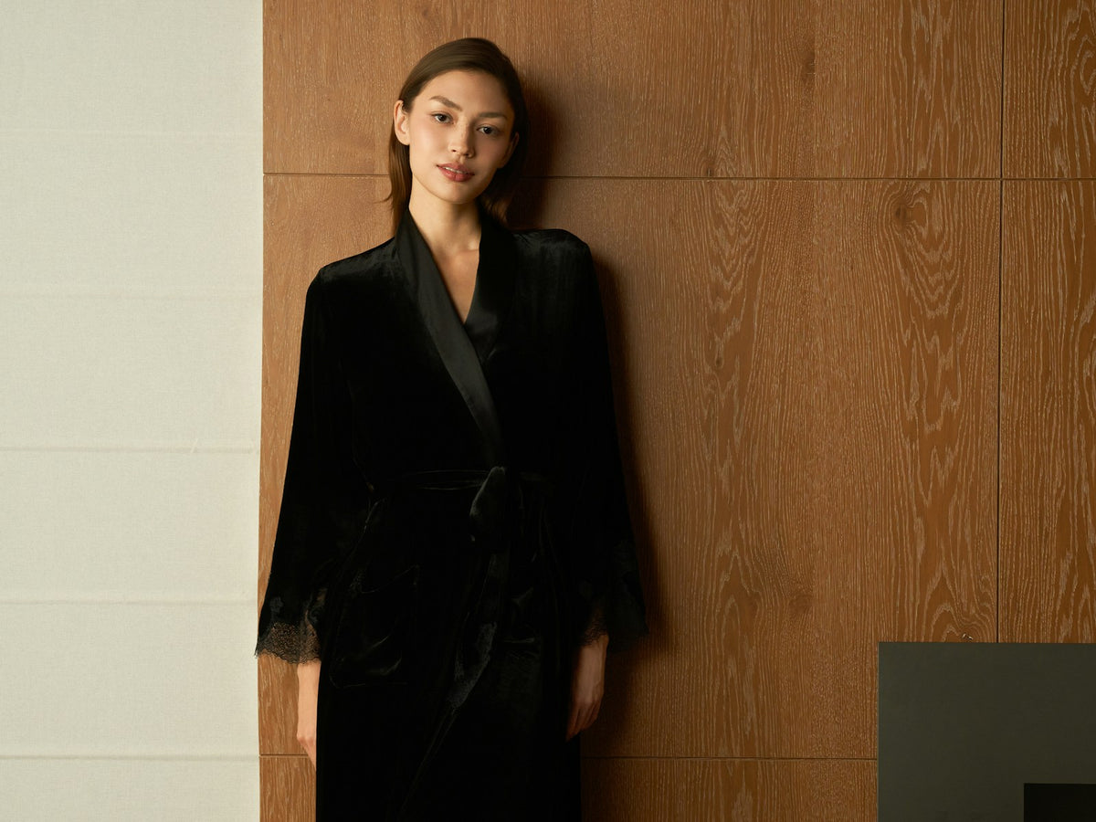 Robe Velours – Black