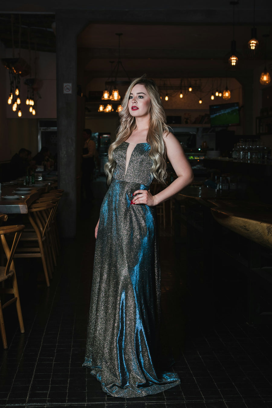 Robe Argentée – Liquid silver